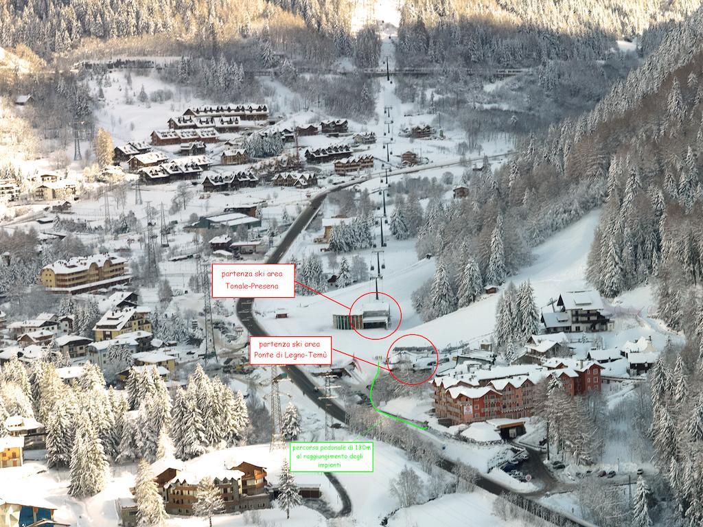 Residence Adamello Resort Ponte Di Legno Buitenkant foto